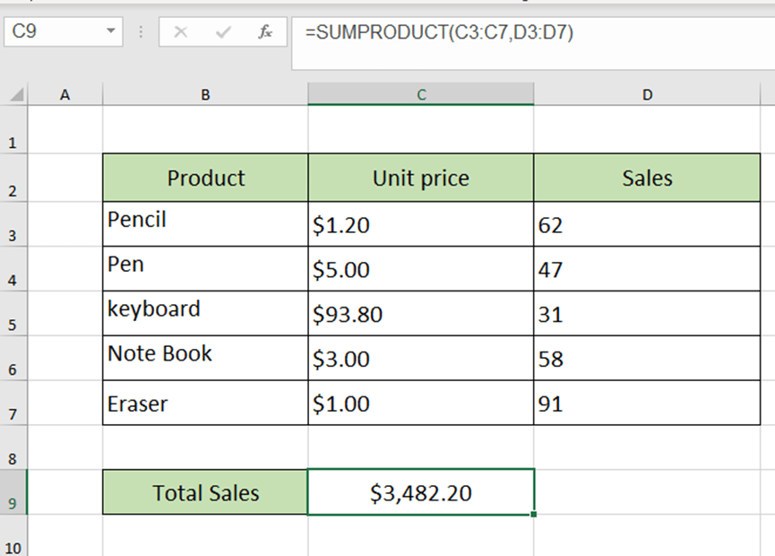 How to Use the SUMPRODUCT Function in Excel -Super Easy Tutorial? How to Use the SUMPRODUCT Function in Excel -Super Easy Tutorial?