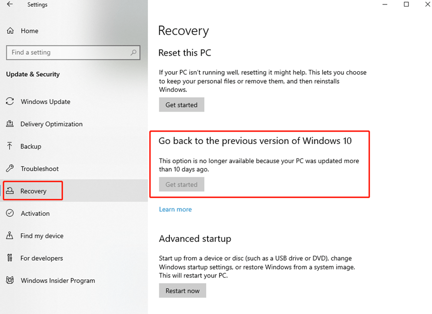 How To Go Back To Win10 From Win11 How To Go Back To Win10 From Win11