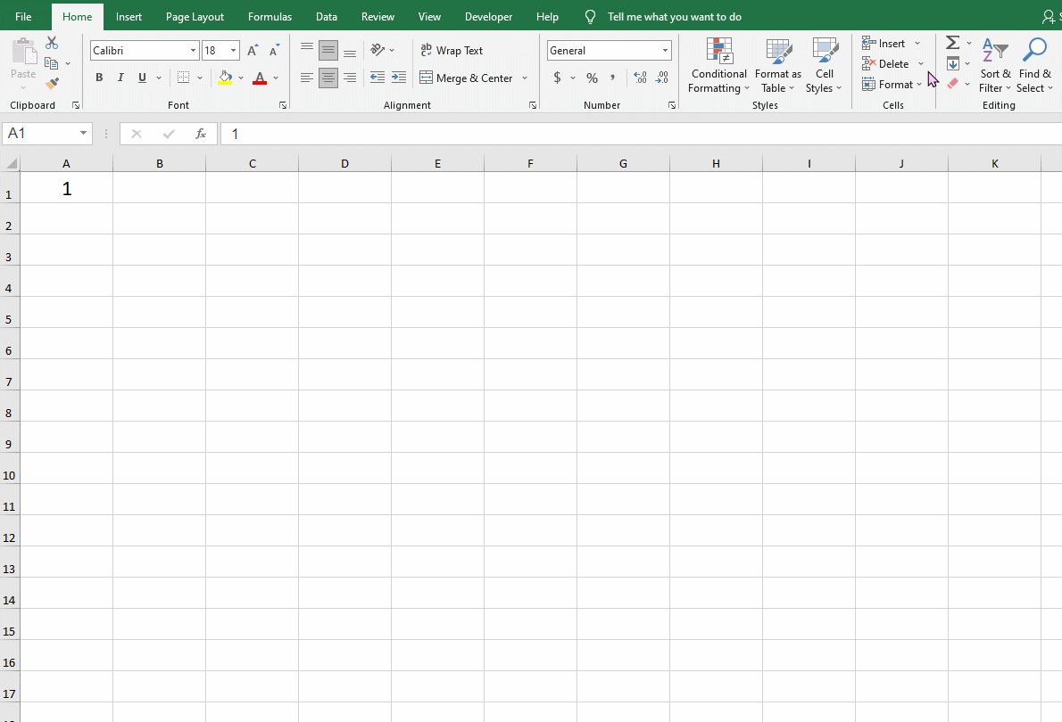Three Ways To Quickly Fill/ Populate Data