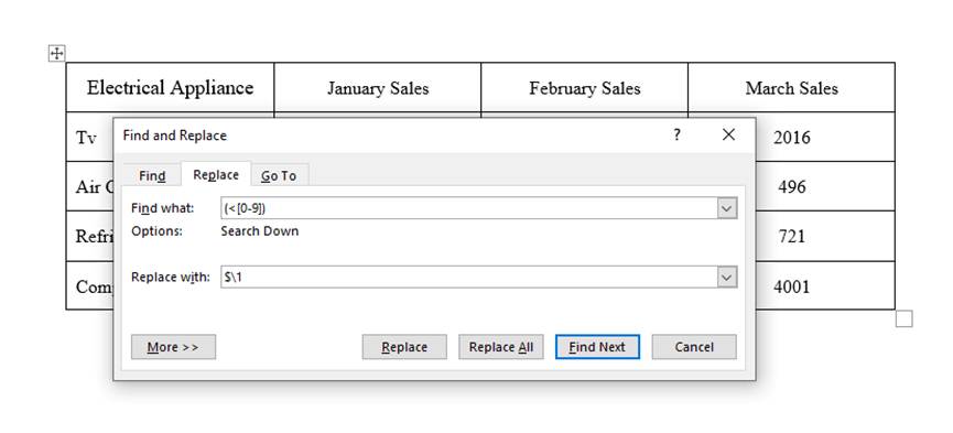 How To Batch Add Symbols Before Numbers In Word? How To Batch Add Symbols Before Numbers In Word?