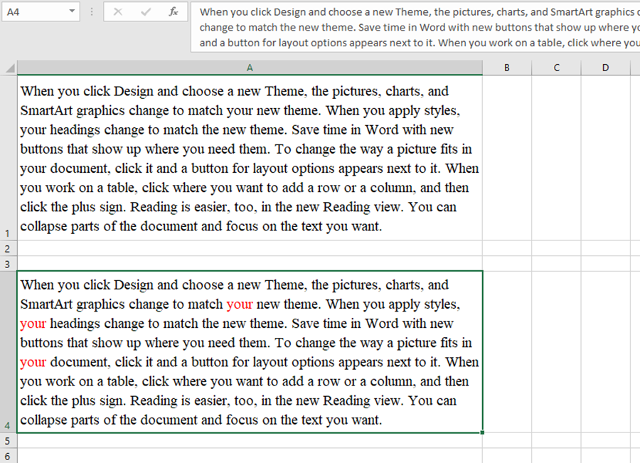 How To Change The Font Color On Certain Text In Excel? How To Change The Font Color On Certain Text In Excel?