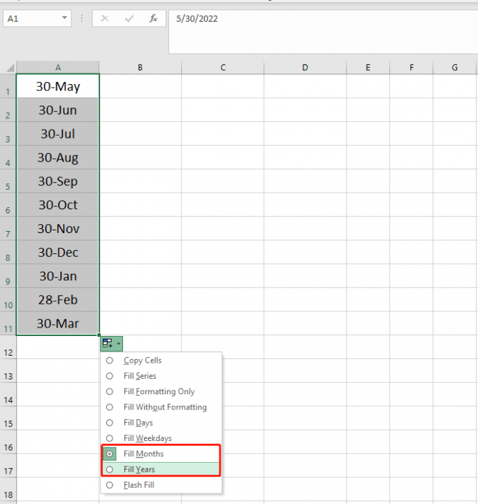 Ten Tricks for AutoFill in Excel You Should Know