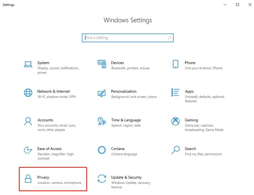 How to Disable Location in Windows 10?