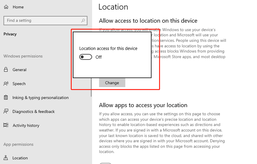 How to Disable Location in Windows 10? How to Disable Location in Windows 10?