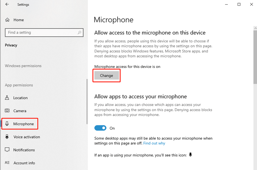 How to Disable Microphone in Windows 10?