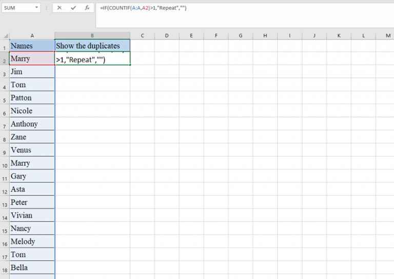 How to show duplicates in excel my microsoft office tips