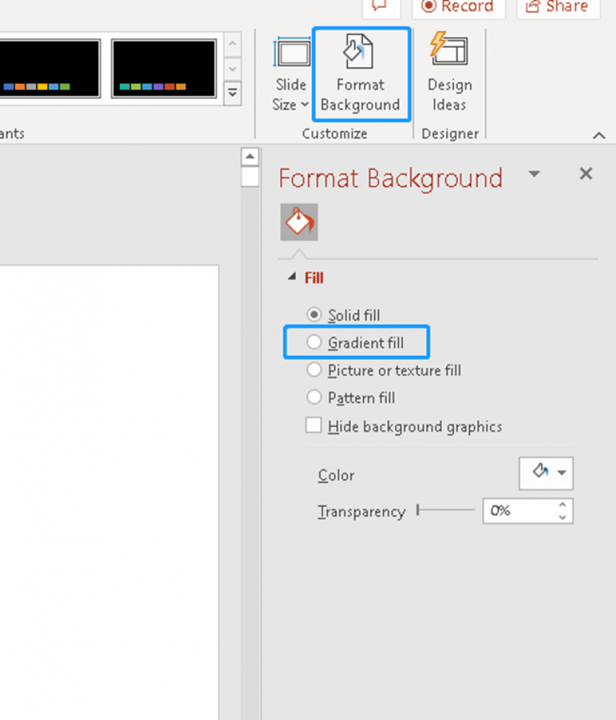 How to Create a Gradient Slide in PowerPoint