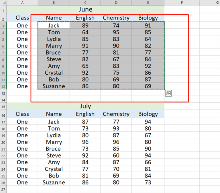 How to compare two tables in excel my microsoft office tips