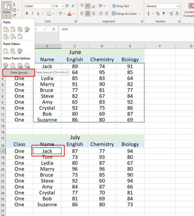 How to Compare Two tables in Excel How to Compare Two tables in Excel