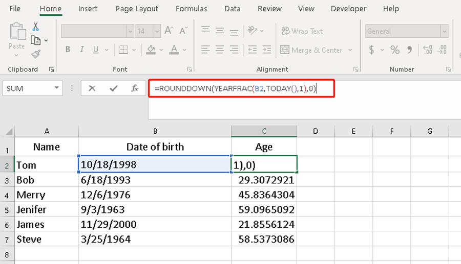How to Calculate Age from Date of Birth in Excel? How to Calculate Age from Date of Birth in Excel?