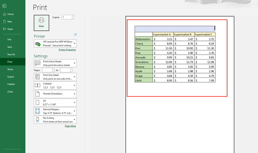 How to Print Large Excel Sheets? How to Print Large Excel Sheets?