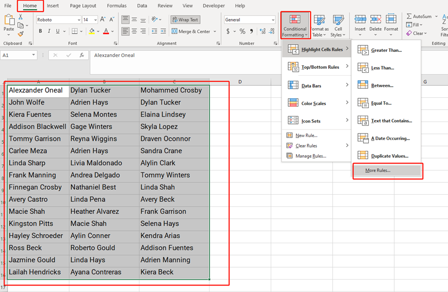 How To Auto Fill Color in Excel Based on Key Words? How To Auto Fill Color in Excel Based on Key Words?