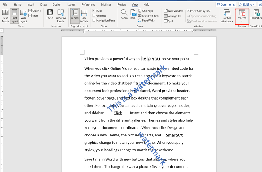 How To Remove All WordArt in Word Document