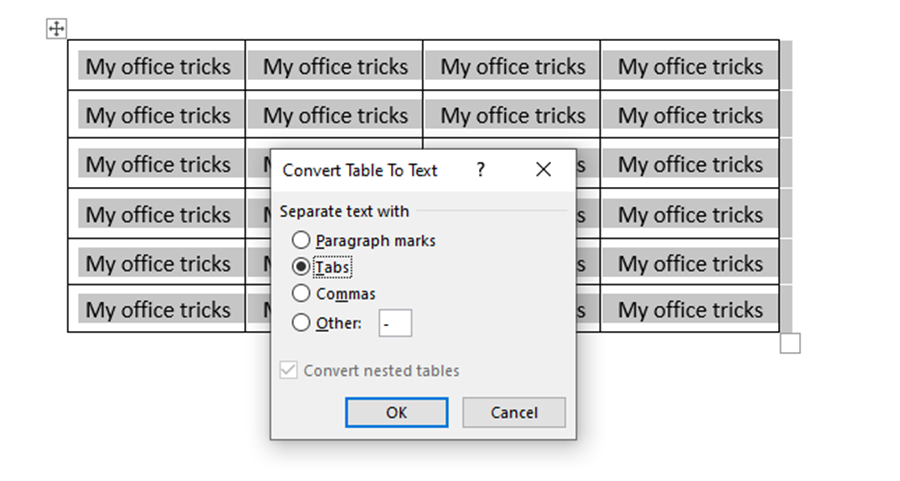 Microsoft Word Tips Sharing