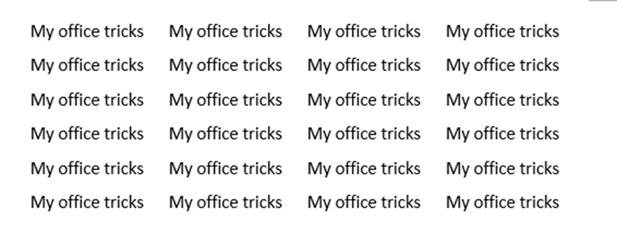 Microsoft Word Tips Sharing Microsoft Word Tips Sharing