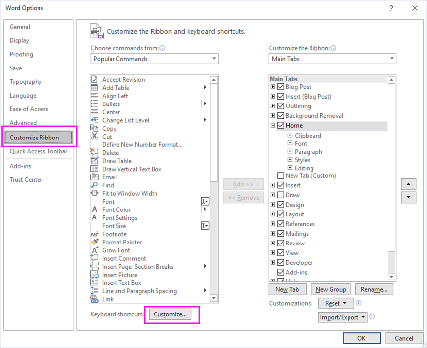 How to Set Shortcut Keys for Commonly Used Fonts in Word How to Set Shortcut Keys for Commonly Used Fonts in Word