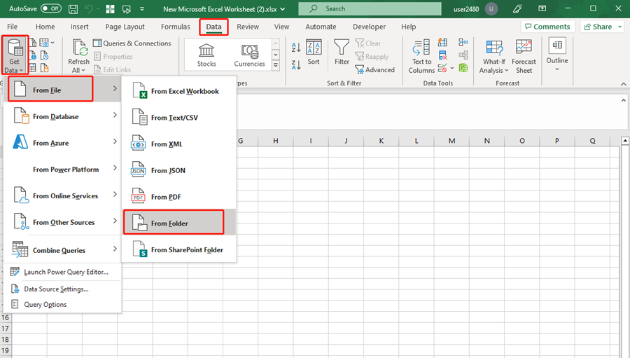 How to Set File Path in Excel?