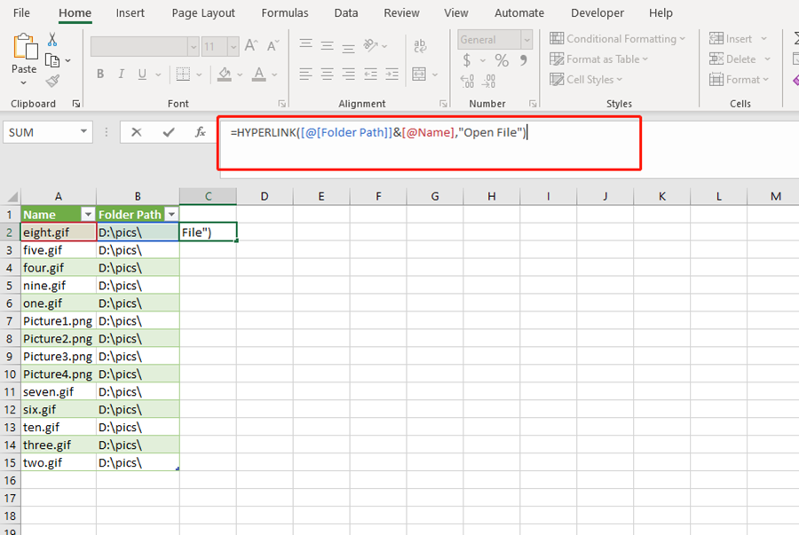 How to Set File Path in Excel? How to Set File Path in Excel?
